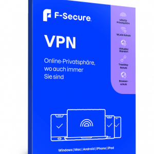 F-Secure VPN 2025 5 Geräte - 1 Jahr
