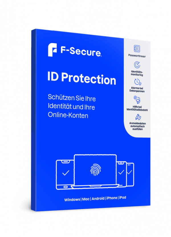 F-Secure ID Protection 2025 10 Geräte - 1 Jahr