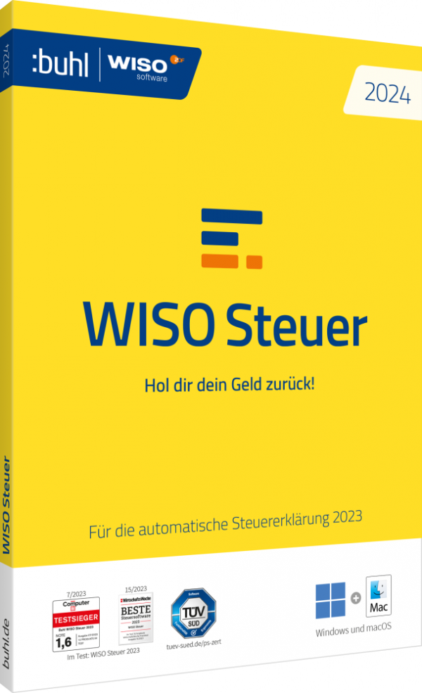 WISO Steuer 2024 (für das Steuerjahr 2023) ESD